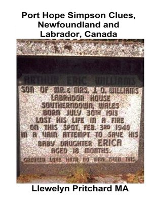 cover image of Port Hope Simpson Clues